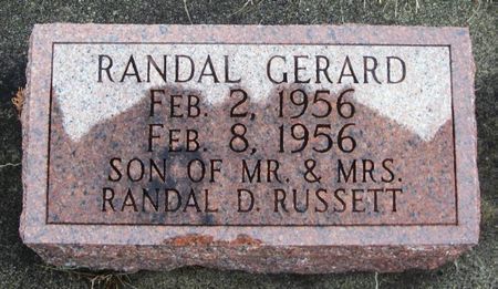 RUSSETT, RANDAL GERARD - Winneshiek County, Iowa | RANDAL GERARD RUSSETT 