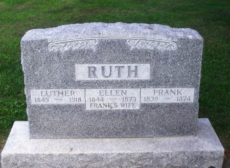 RUTH, FRANK - Winneshiek County, Iowa | FRANK RUTH 