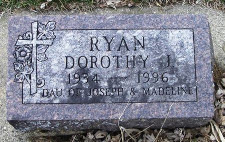 RYAN, DOROTHY J. - Winneshiek County, Iowa | DOROTHY J. RYAN 