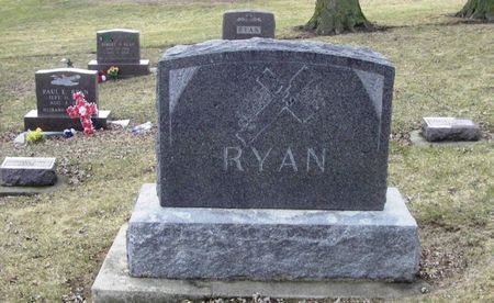 RYAN, GEORGE F. FAMILY STONE - Winneshiek County, Iowa | GEORGE F. FAMILY STONE RYAN 