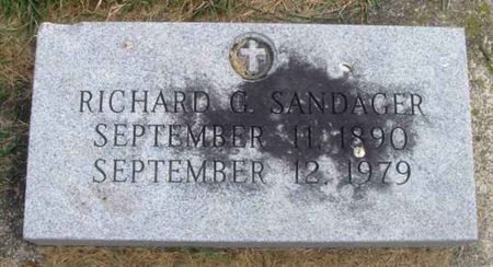 SANDAGER, RICHARD G. - Winneshiek County, Iowa | RICHARD G. SANDAGER 