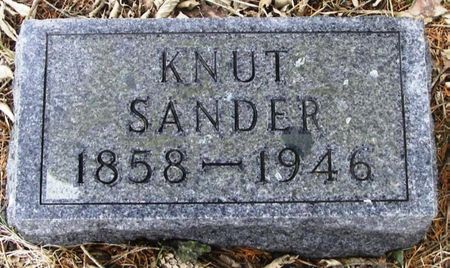 SANDER, KNUT - Winneshiek County, Iowa | KNUT SANDER 