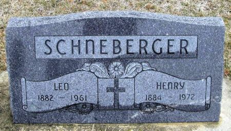 SCHNEBERGER, LEO - Winneshiek County, Iowa | LEO SCHNEBERGER 