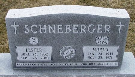 SCHNEBERGER, LESTER HUGO - Winneshiek County, Iowa | LESTER HUGO SCHNEBERGER 