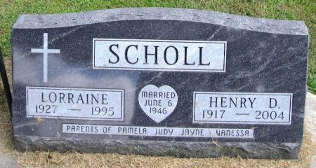 SCHOLL, LORRAINE - Winneshiek County, Iowa | LORRAINE SCHOLL 