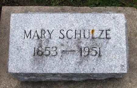 SCHULZE, MARY - Winneshiek County, Iowa | MARY SCHULZE 
