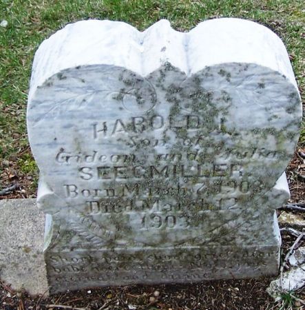 SEEGMILLER, HAROLD L. - Winneshiek County, Iowa | HAROLD L. SEEGMILLER 