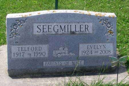 THORNTON SEEGMILLER, EVELYN - Winneshiek County, Iowa | EVELYN THORNTON SEEGMILLER 