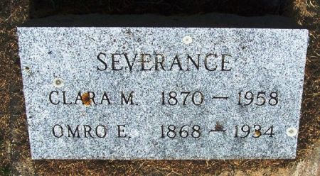 SEVERANCE, CLARA M. - Winneshiek County, Iowa | CLARA M. SEVERANCE 