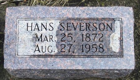 SEVERSON, HANS - Winneshiek County, Iowa | HANS SEVERSON 