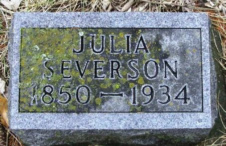 SEVERSON, JULIA - Winneshiek County, Iowa | JULIA SEVERSON 