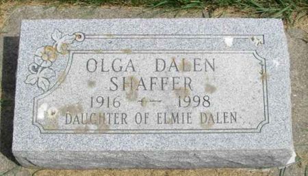 SHAFFER, OLGA - Winneshiek County, Iowa | OLGA SHAFFER 