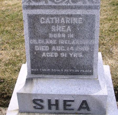 SHEA, CATHERINE - Winneshiek County, Iowa | CATHERINE SHEA 