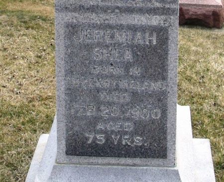 SHEA, JEREMIAH - Winneshiek County, Iowa | JEREMIAH SHEA 