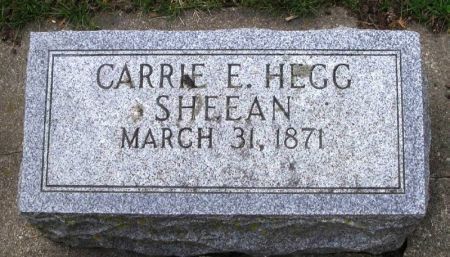 SHEEAN, CARRIE E. - Winneshiek County, Iowa | CARRIE E. SHEEAN 