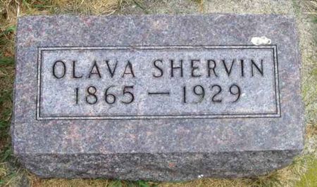 SHERVIN, OLAVA - Winneshiek County, Iowa | OLAVA SHERVIN 