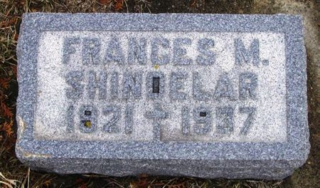 SHINDELAR, FRANCES M. - Winneshiek County, Iowa | FRANCES M. SHINDELAR 