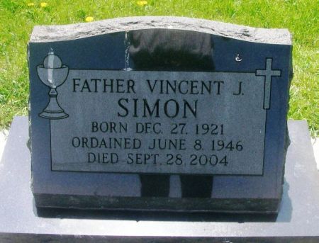 SIMON, VINCENT J, REV. FATHER - Winneshiek County, Iowa | VINCENT J, REV. FATHER SIMON 