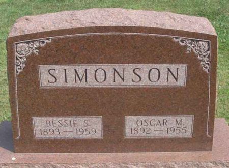 SIMONSON, BESSIE S. - Winneshiek County, Iowa | BESSIE S. SIMONSON 