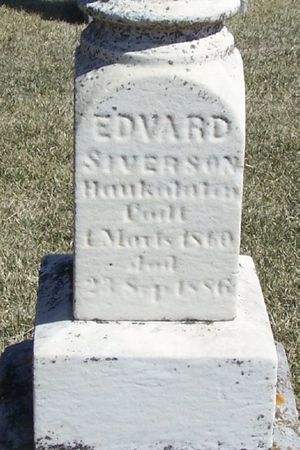 HAUKEDALEN, EDVARD SIVERSON - Winneshiek County, Iowa | EDVARD SIVERSON HAUKEDALEN 