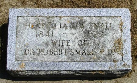 ROE SMALL, HERRIETTA - Winneshiek County, Iowa | HERRIETTA ROE SMALL 