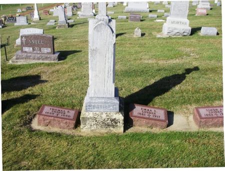 SNIDER, THOMAS B. FAMILY STONE - Winneshiek County, Iowa | THOMAS B. FAMILY STONE SNIDER 