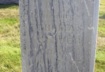 SNIDER, THOMAS - Winneshiek County, Iowa | THOMAS SNIDER 