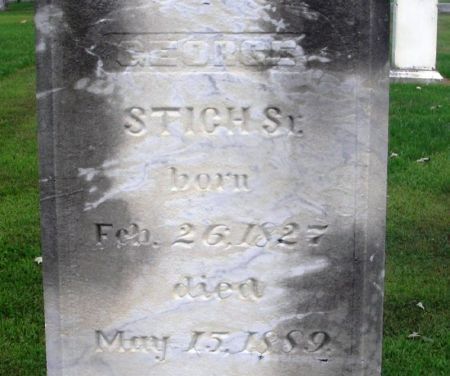 STICH, GEORGE SR. - Winneshiek County, Iowa | GEORGE SR. STICH 
