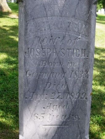 STICH, KATHAREIN - Winneshiek County, Iowa | KATHAREIN STICH 