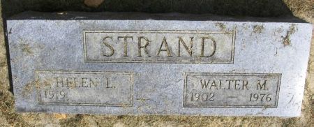 STRAND, WALTER M. - Winneshiek County, Iowa | WALTER M. STRAND 
