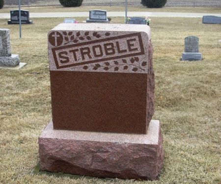 STROBLE, EDWARD LARGE STONE - Winneshiek County, Iowa | EDWARD LARGE STONE STROBLE 