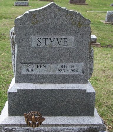 STYVE, RUTH - Winneshiek County, Iowa | RUTH STYVE 