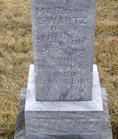 SWARTZ, MARY - Winneshiek County, Iowa | MARY SWARTZ 