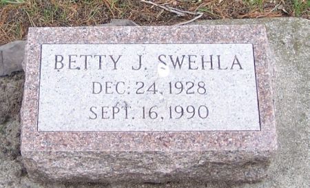 SWEHLIA, BETTY J. - Winneshiek County, Iowa | BETTY J. SWEHLIA 
