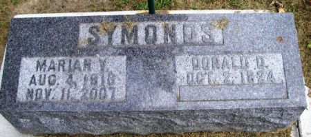SYMONDS, MARIAN V. - Winneshiek County, Iowa | MARIAN V. SYMONDS 