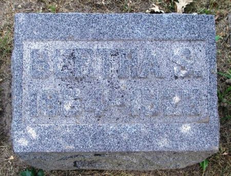 TAEGER, BERTHA S. - Winneshiek County, Iowa | BERTHA S. TAEGER 