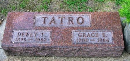 TATRO, DEWEY T. - Winneshiek County, Iowa | DEWEY T. TATRO 