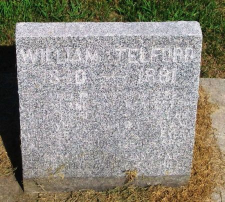 TELFORD, WILLIAM - Winneshiek County, Iowa | WILLIAM TELFORD 