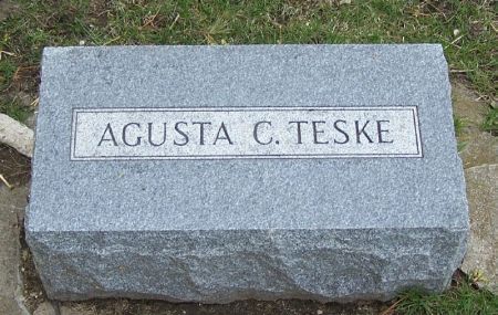 TESKE, AGUSTA C. - Winneshiek County, Iowa | AGUSTA C. TESKE 