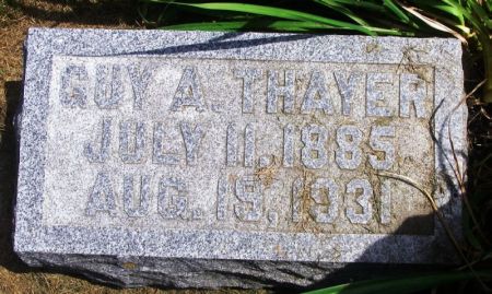 THAYER, GUY A. - Winneshiek County, Iowa | GUY A. THAYER 