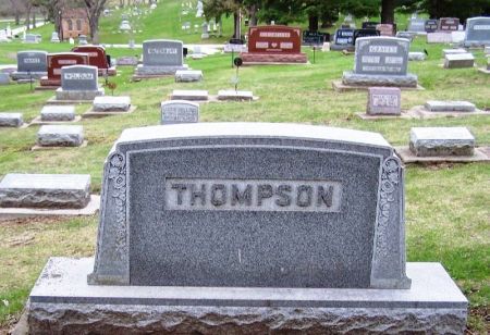 THOMPSON, FRANK FAMILY STONE - Winneshiek County, Iowa | FRANK FAMILY STONE THOMPSON 