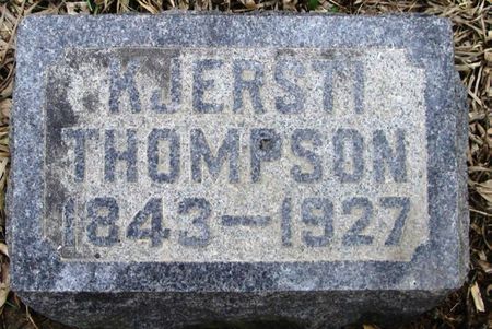 THOMPSON, KJERSTI - Winneshiek County, Iowa | KJERSTI THOMPSON 