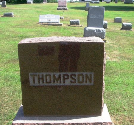 THOMPSON, WILLIAM HUGH FAMILY STONE - Winneshiek County, Iowa | WILLIAM HUGH FAMILY STONE THOMPSON 