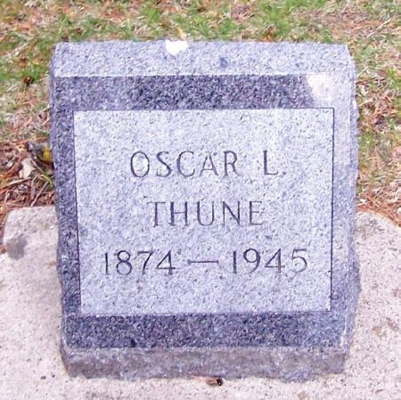 THUNE, OSCAR L. - Winneshiek County, Iowa | OSCAR L. THUNE 