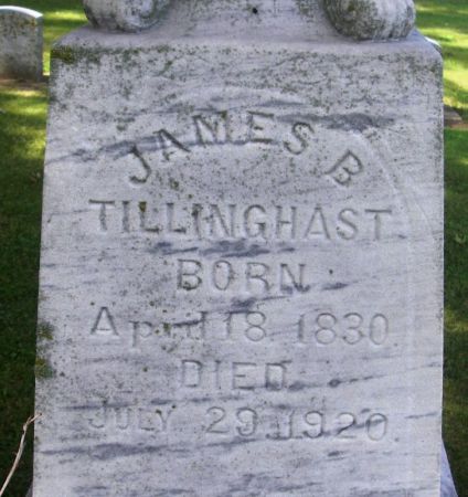TILLINGHAST, JAMES B. - Winneshiek County, Iowa | JAMES B. TILLINGHAST 