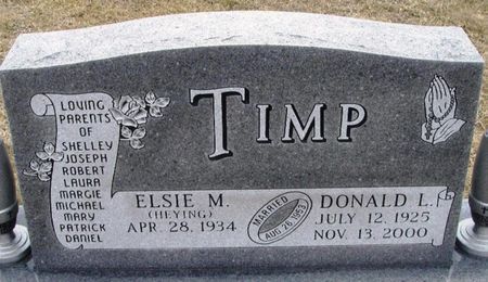 TIMP, DONALD L. - Winneshiek County, Iowa | DONALD L. TIMP 