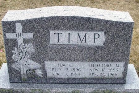 TIMP, IDA C. - Winneshiek County, Iowa | IDA C. TIMP 