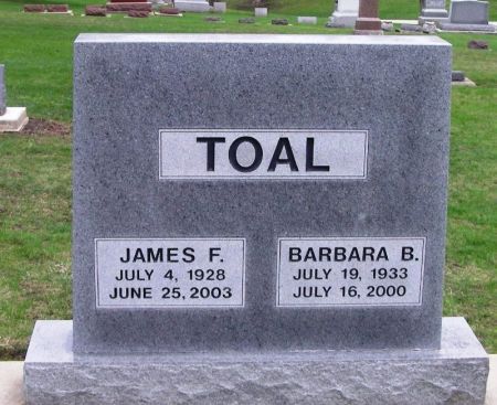TOAL, JAMES F. - Winneshiek County, Iowa | JAMES F. TOAL 
