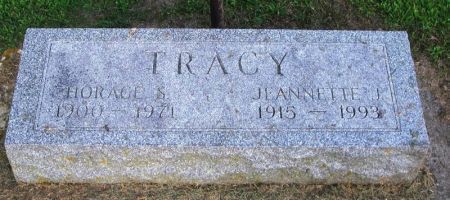 TRACY, JEANNETTE J. - Winneshiek County, Iowa | JEANNETTE J. TRACY 