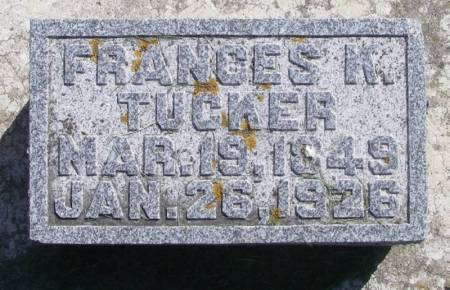 KENNEDY TUCKER, FRANCES L. - Winneshiek County, Iowa | FRANCES L. KENNEDY TUCKER 